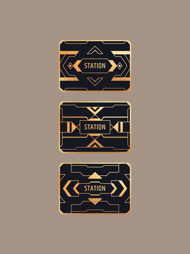 Station board card concepts
