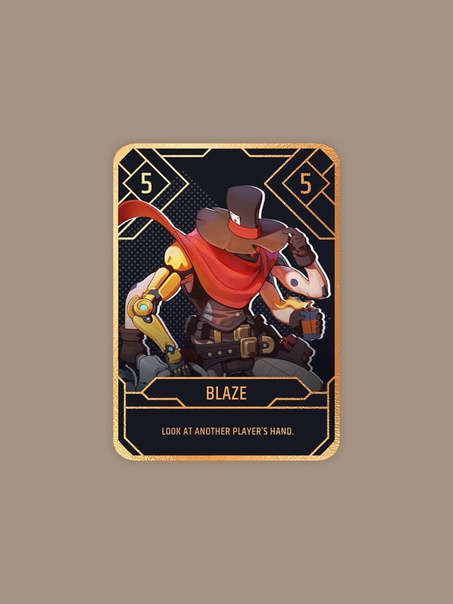 Hero card: Blaze