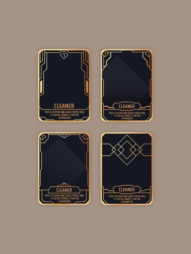 Hero card concepts