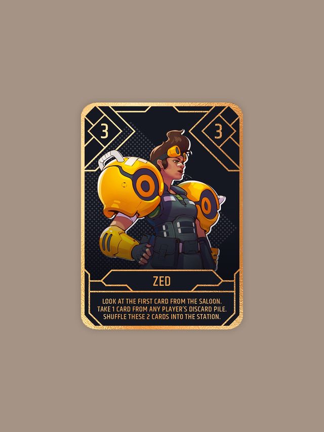 Hero card: Zed