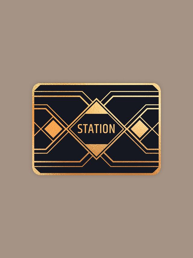 Board card: Station